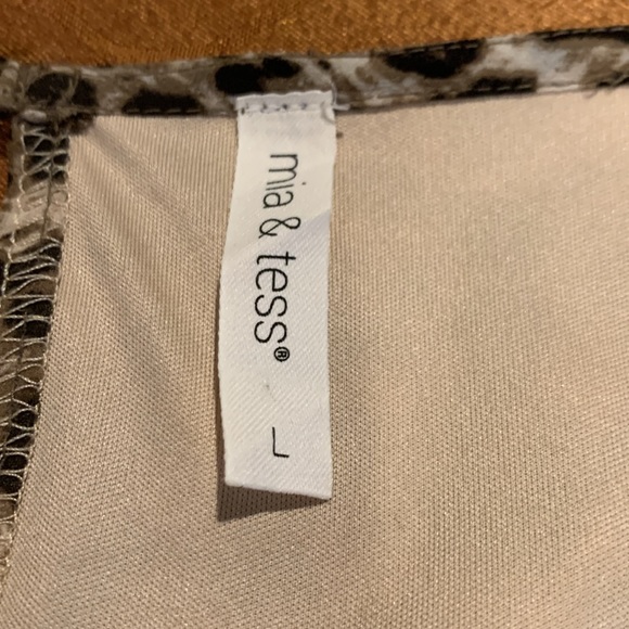 MIA AND TESS Leopard spot dress size large - Picture 9 of 10